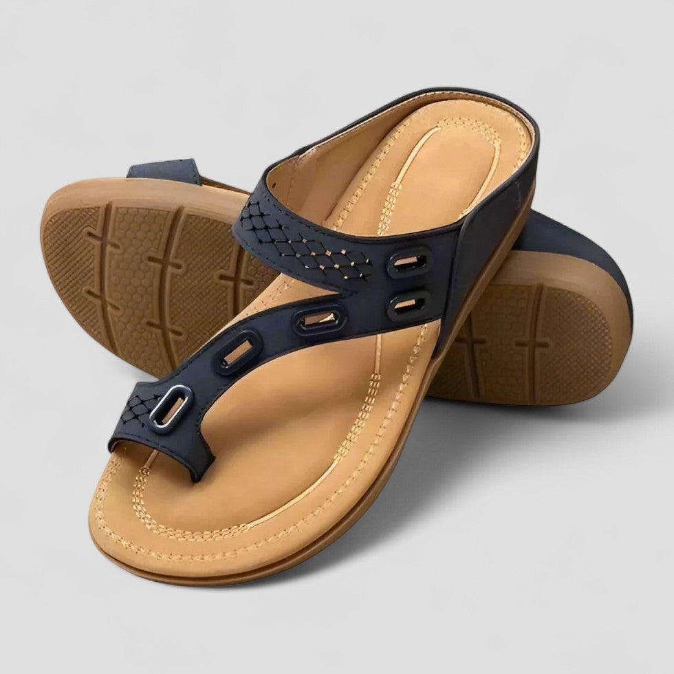 VogeLuxe | Flache Sandalen für Damen 1