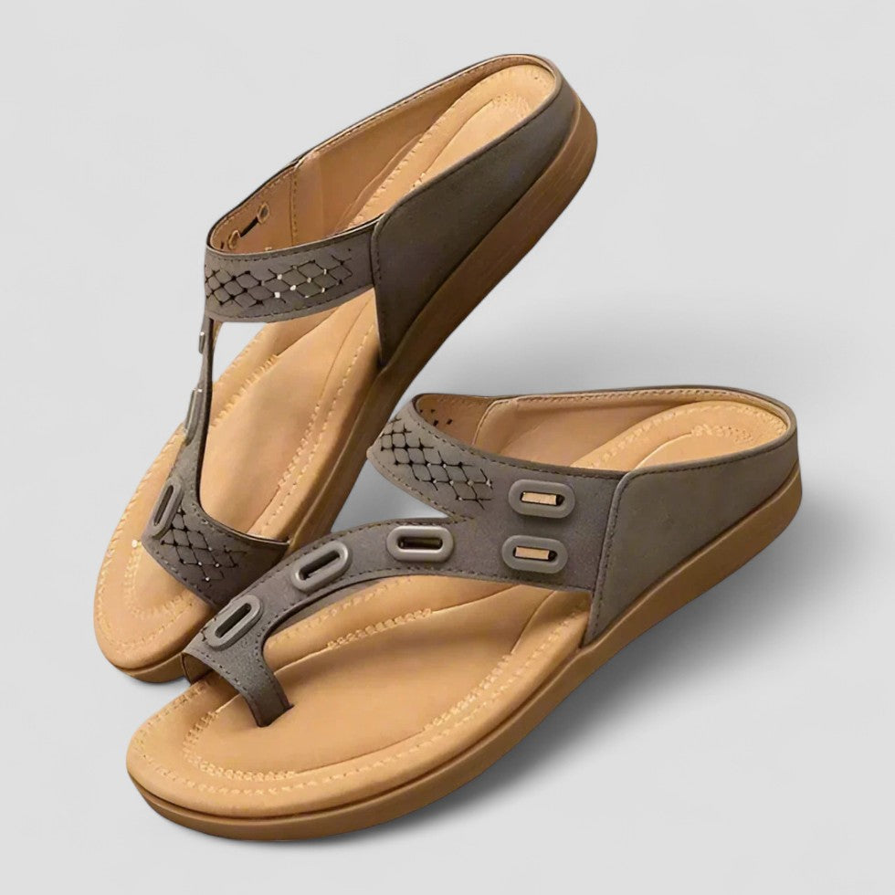 VogeLuxe | Flache Sandalen für Damen 2