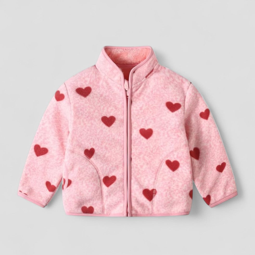 VogeLuxe | Gemütliche Fleecejacke mit Streifen für Damen 2