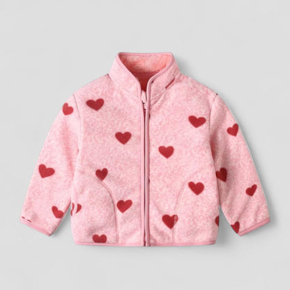 VogeLuxe | Gemütliche Fleecejacke mit Streifen für Damen 2
