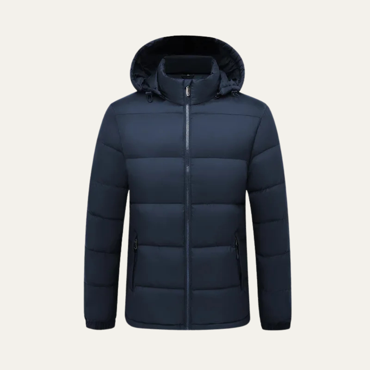VogeLuxe | Gesteppte Herren-Pufferjacke mit Kapuze 4