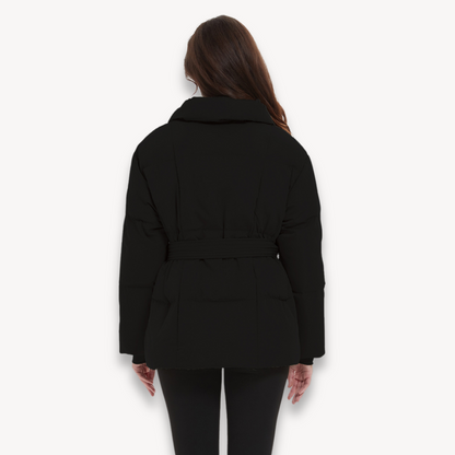 VogeLuxe | Gesteppte Pufferjacke mit Gürtel für Damen 2