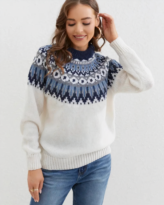VogeLuxe | Grobstrick-Rollkragenpullover für Damen 0