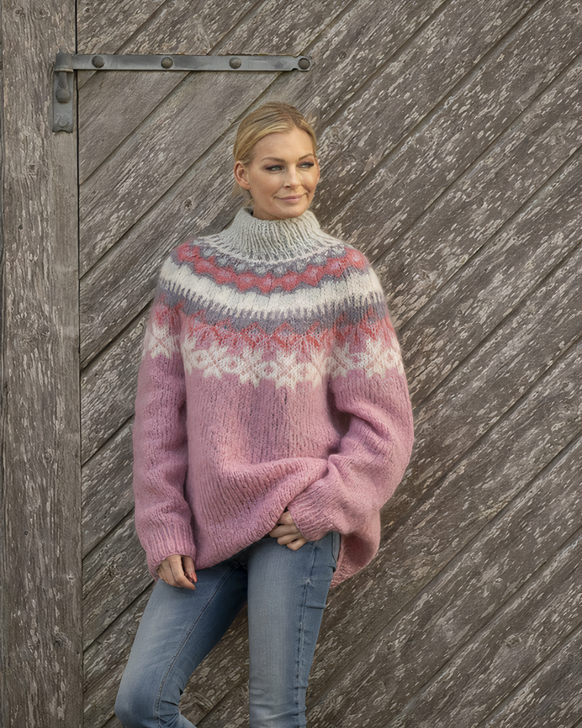 VogeLuxe | Grobstrick-Rollkragenpullover für Damen 1