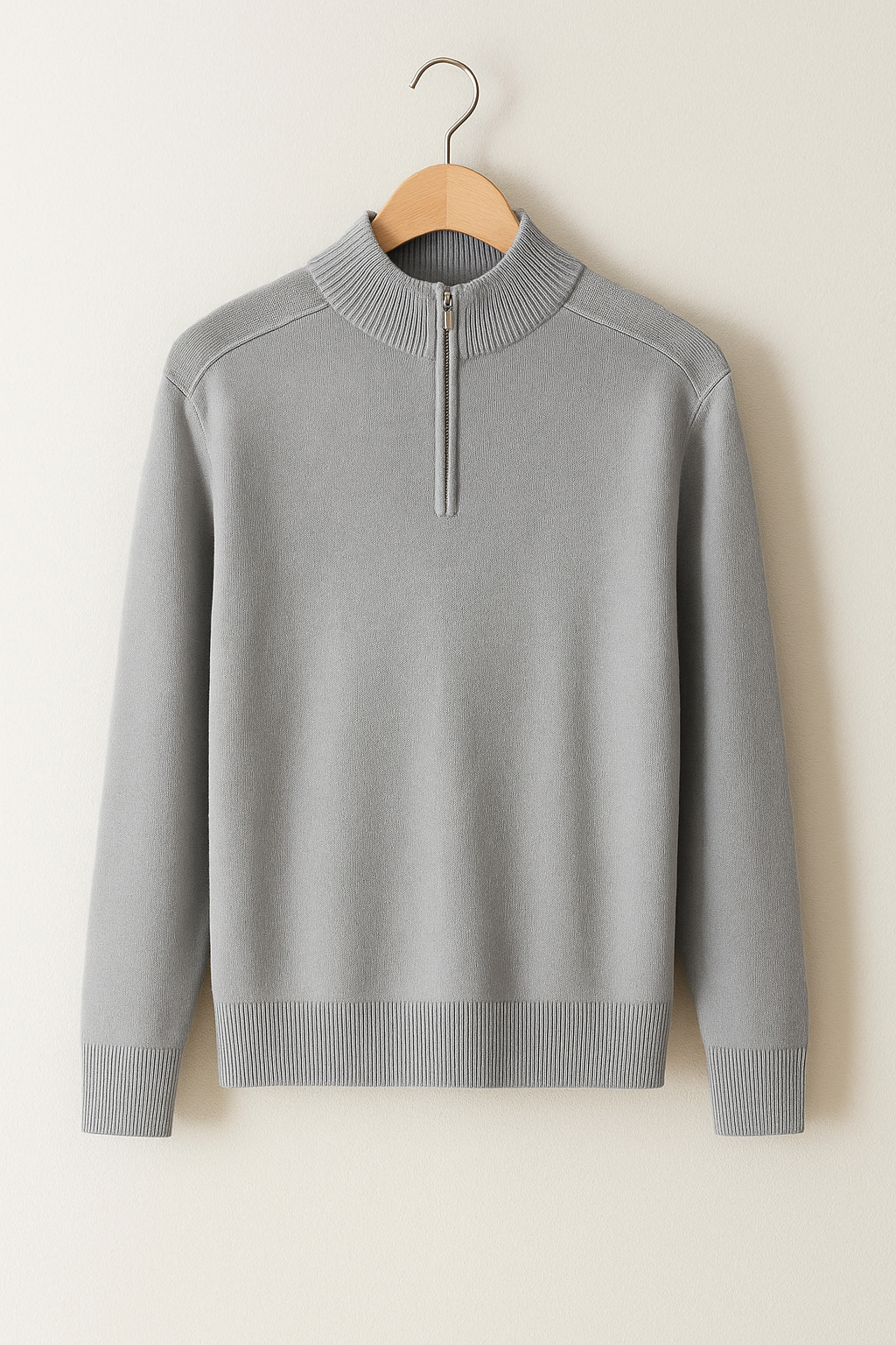 VogeLuxe | Herren-Kaschmirpullover mit halbhohem Kragen 0