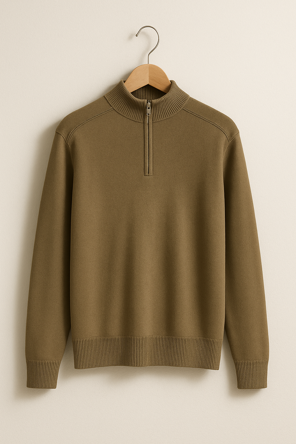 VogeLuxe | Herren-Kaschmirpullover mit halbhohem Kragen 5