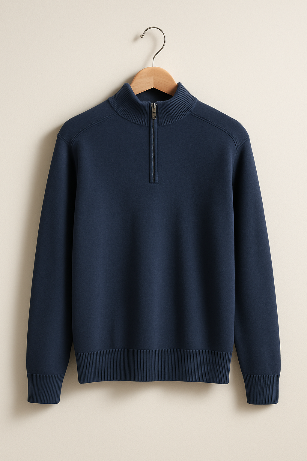 VogeLuxe | Herren-Kaschmirpullover mit halbhohem Kragen 7