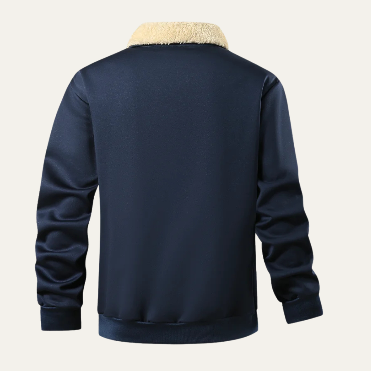VogeLuxe | Herren-Shelljacke mit Sherpa-Futter 2