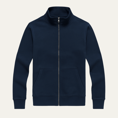 VogeLuxe | Herren-Shelljacke mit durchgehendem Reißverschluss 1