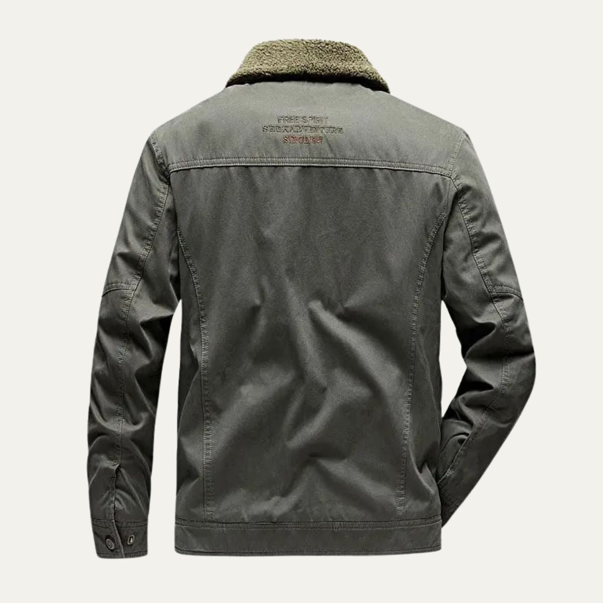 VogeLuxe | Herren-Softshelljacke mit Sherpa-Futter und Reißverschluss 2
