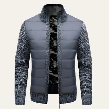 VogeLuxe | Herren-Steppjacke aus Materialmix 2
