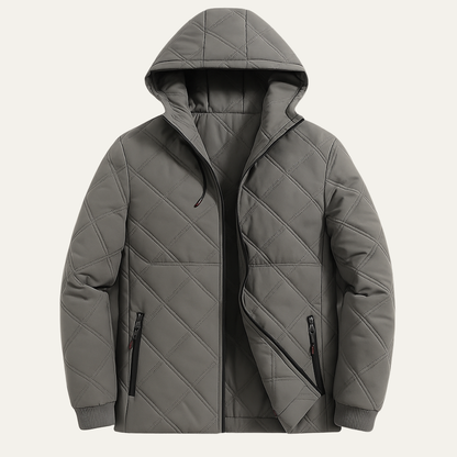 VogeLuxe | Herren-Steppjacke mit Kapuze 1