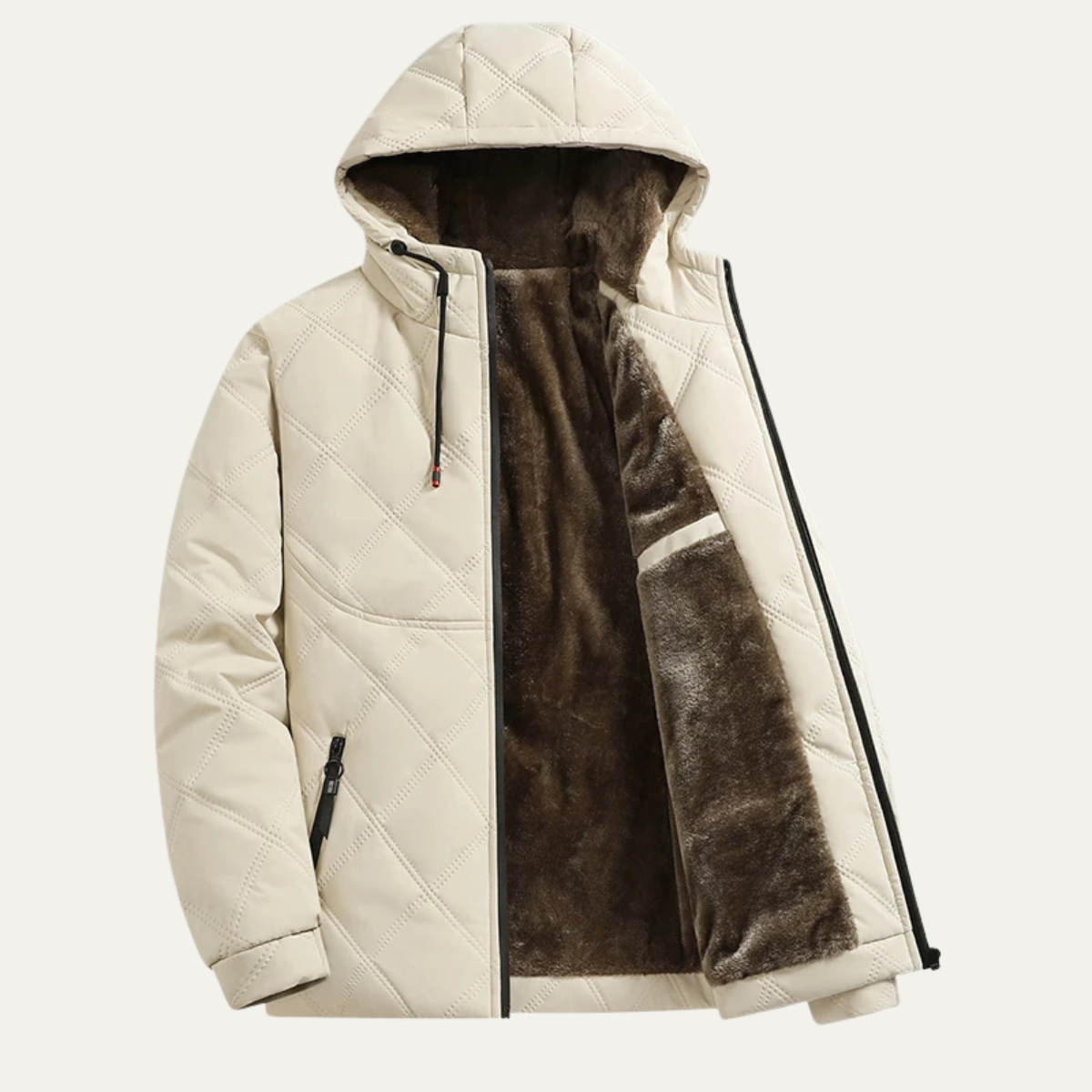 VogeLuxe | Herren-Steppjacke mit Kapuze 11