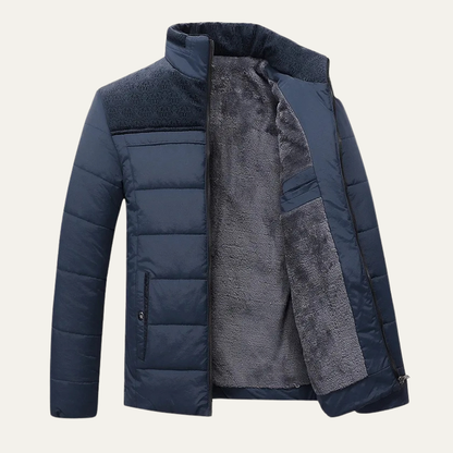 VogeLuxe | Herren-Steppjacke mit Sherpa-Futter 3