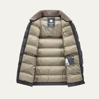 VogeLuxe | Herren-Steppjacke mit Sherpa-Kragen 1