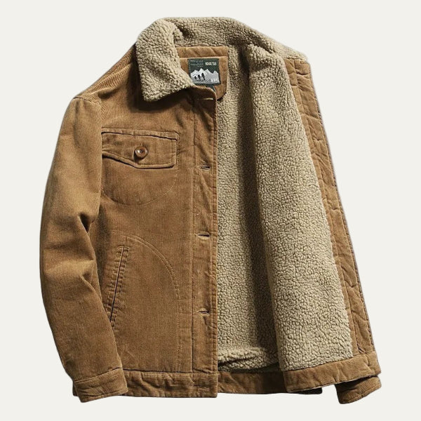 VogeLuxe | Herren-Truckerjacke aus Cord 0