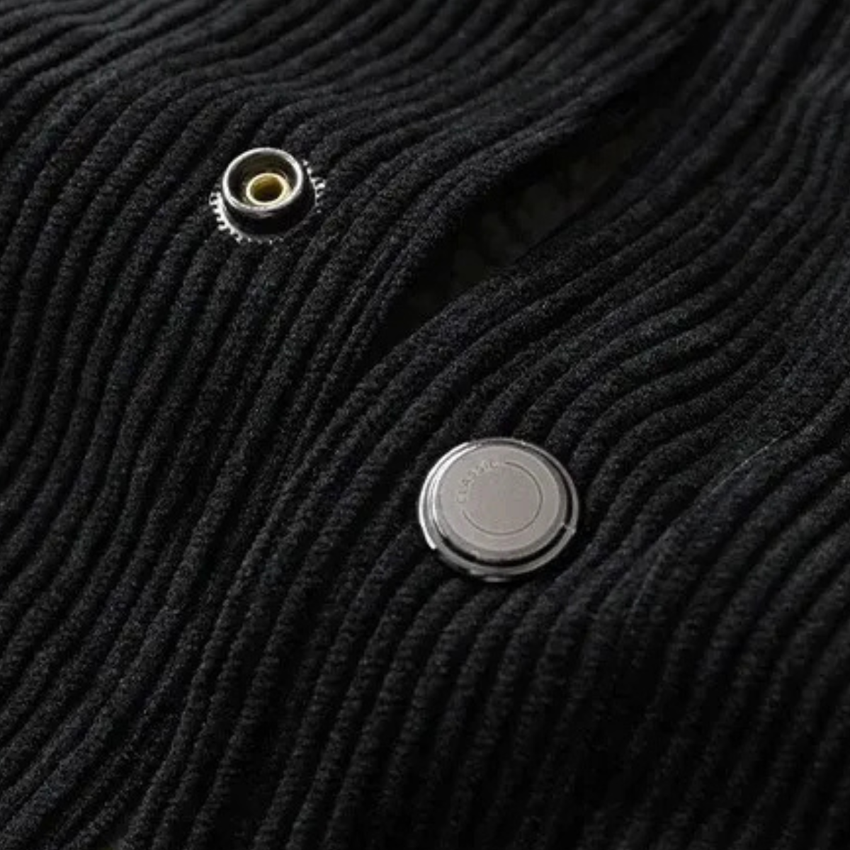 VogeLuxe | Herren-Truckerjacke aus Cord mit Futter aus Kunstfell 3