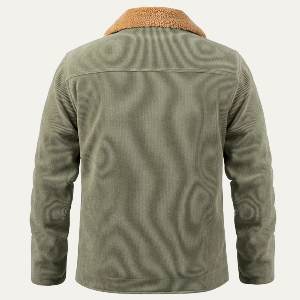 VogeLuxe | Herren-Truckerjacke aus Cord mit Sherpa-Futter 2