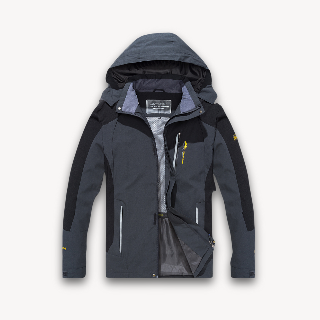 VogeLuxe | Herren-Wanderjacke mit Kapuze für jedes Wetter 1