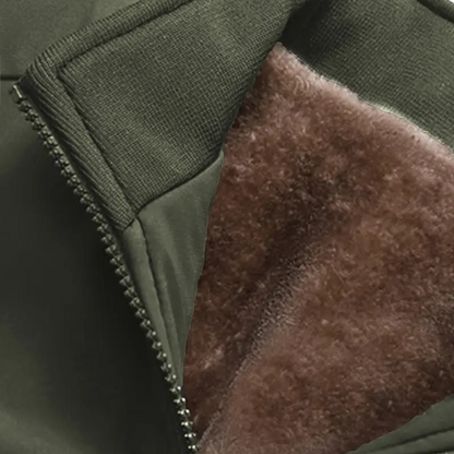 VogeLuxe | Herren-Winterbomberjacke mit Kunstpelzfutter 2