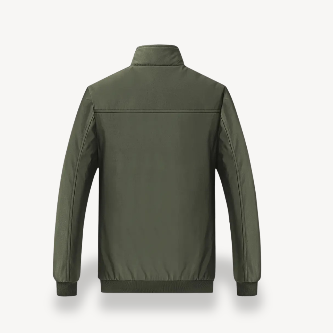 VogeLuxe | Herren-Winterbomberjacke mit Kunstpelzfutter 3