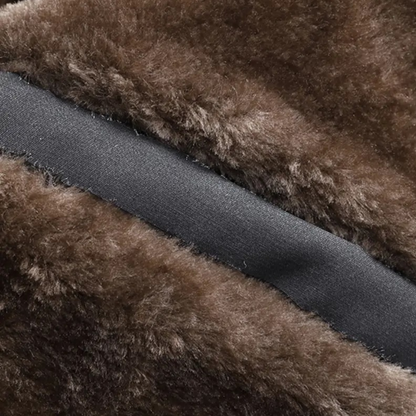 VogeLuxe | Herren-Winterbomberjacke mit Kunstpelzfutter 5