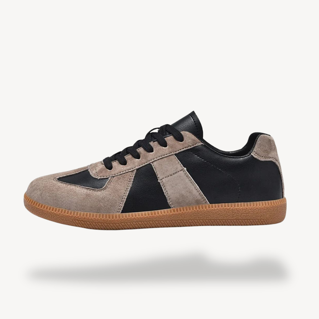 VogeLuxe | Herren Retro Luxus Leder Sneakers 0