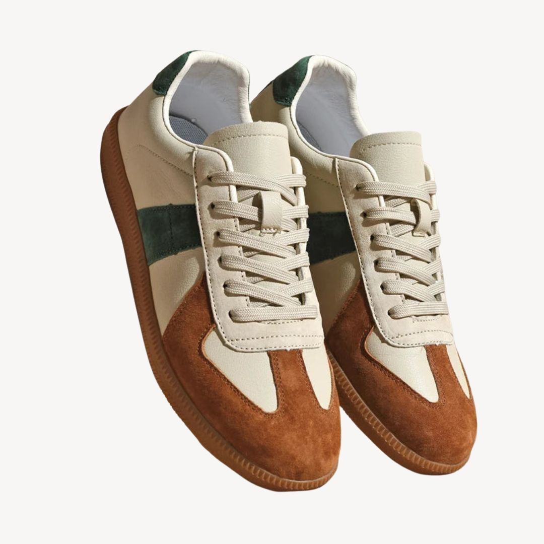 VogeLuxe | Herren Retro Luxus Leder Sneakers 6