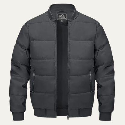 VogeLuxe | Klassische gesteppte Bomberjacke für Herren 6