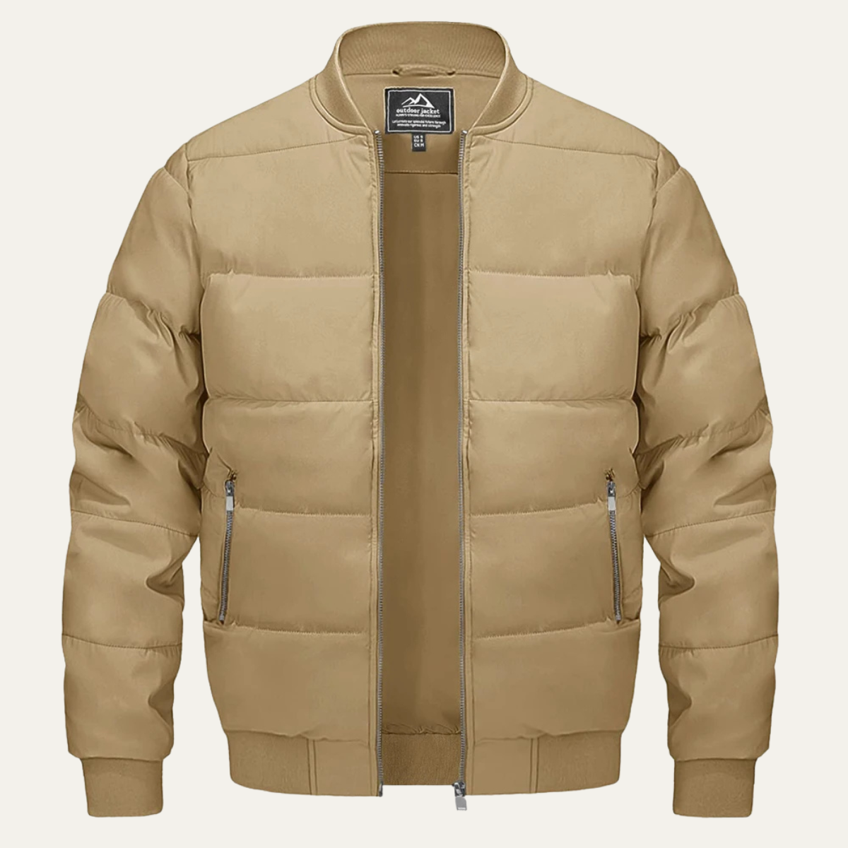 VogeLuxe | Klassische gesteppte Bomberjacke für Herren 7