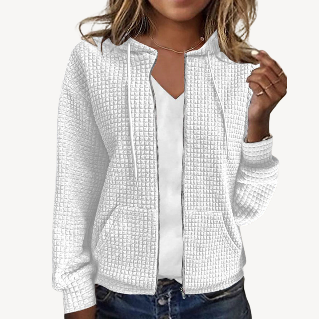 VogeLuxe | Lässige Kapuzenjacke für Damen 3