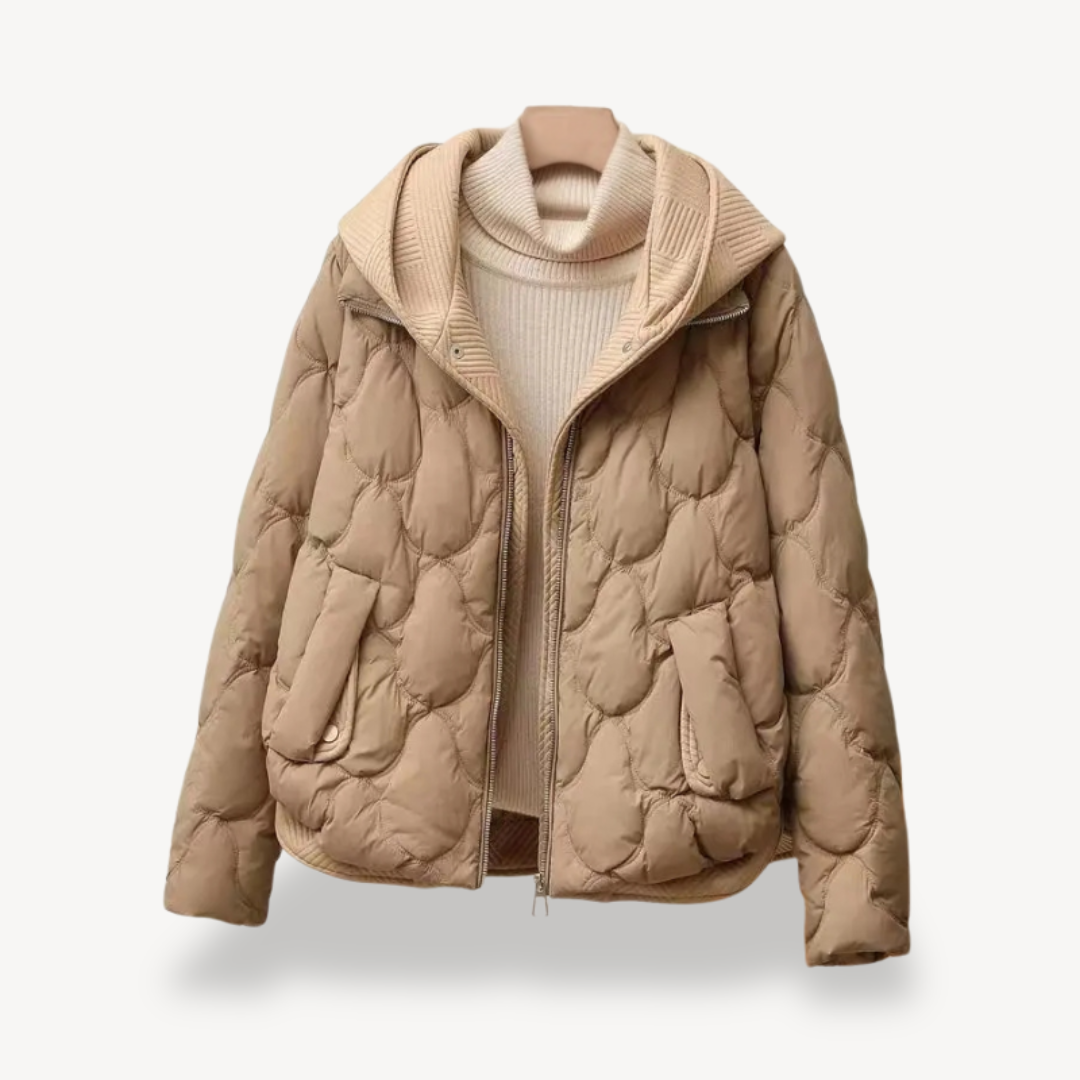 VogeLuxe | Lässige Parkajacke mit Kapuze für Damen 1