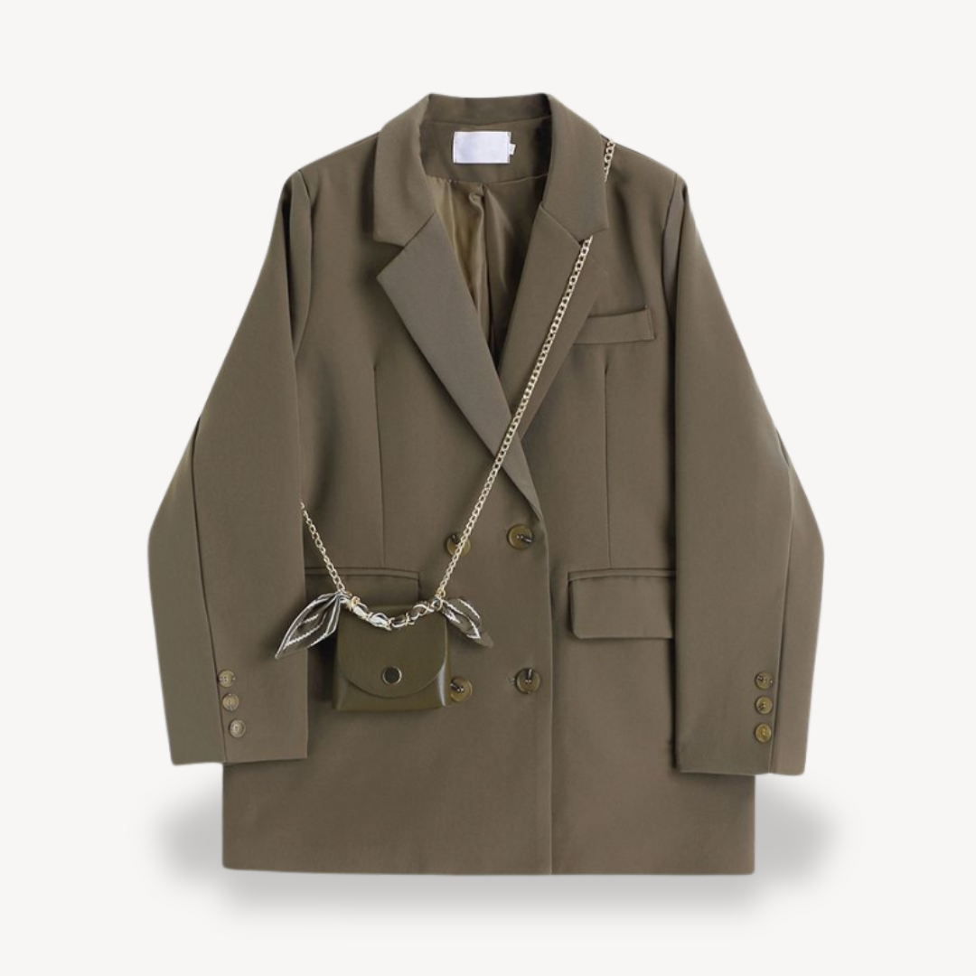 VogeLuxe | Lässiger, lockerer Blazer für Damen 0