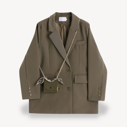 VogeLuxe | Lässiger, lockerer Blazer für Damen 0