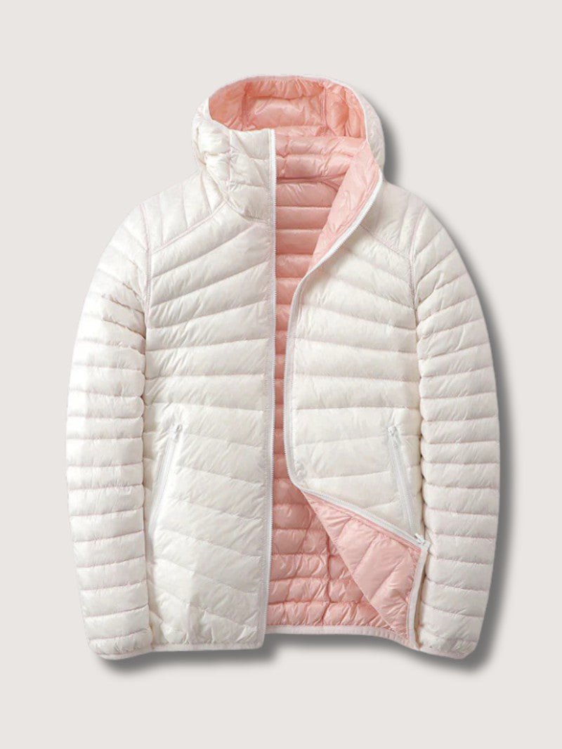 VogeLuxe | Leichte Damen-Steppjacke mit Kapuze 1