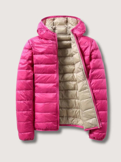 VogeLuxe | Leichte Damen-Steppjacke mit Kapuze 3