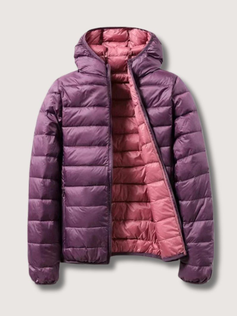 VogeLuxe | Leichte Damen-Steppjacke mit Kapuze 4