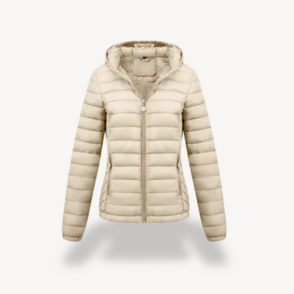 VogeLuxe | Leichte Daunenjacke mit Kapuze für Damen 2