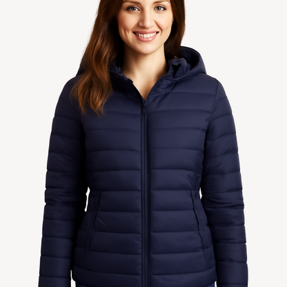 VogeLuxe | Leichte Daunenjacke mit Kapuze für Damen 6