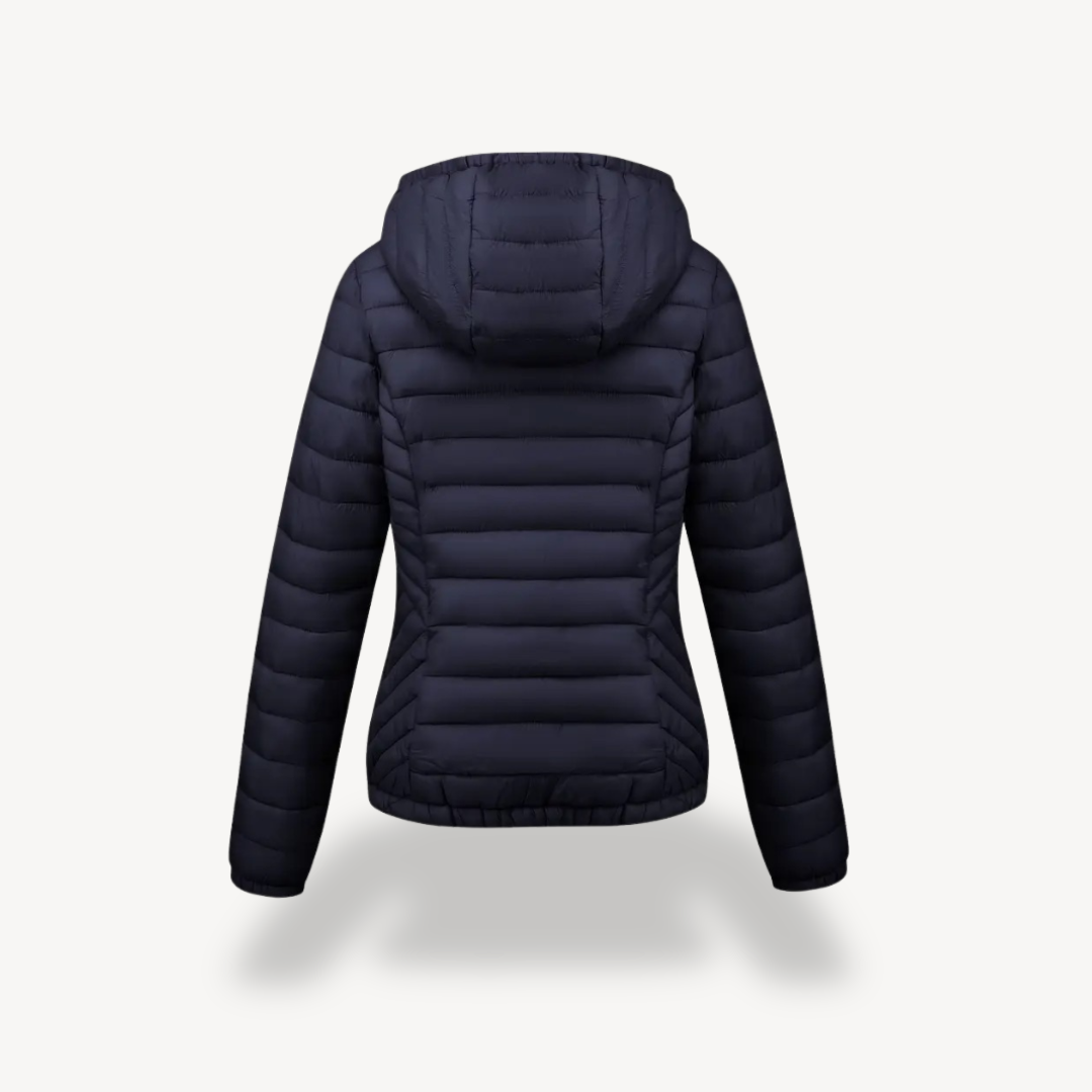 VogeLuxe | Leichte Daunenjacke mit Kapuze für Damen 7