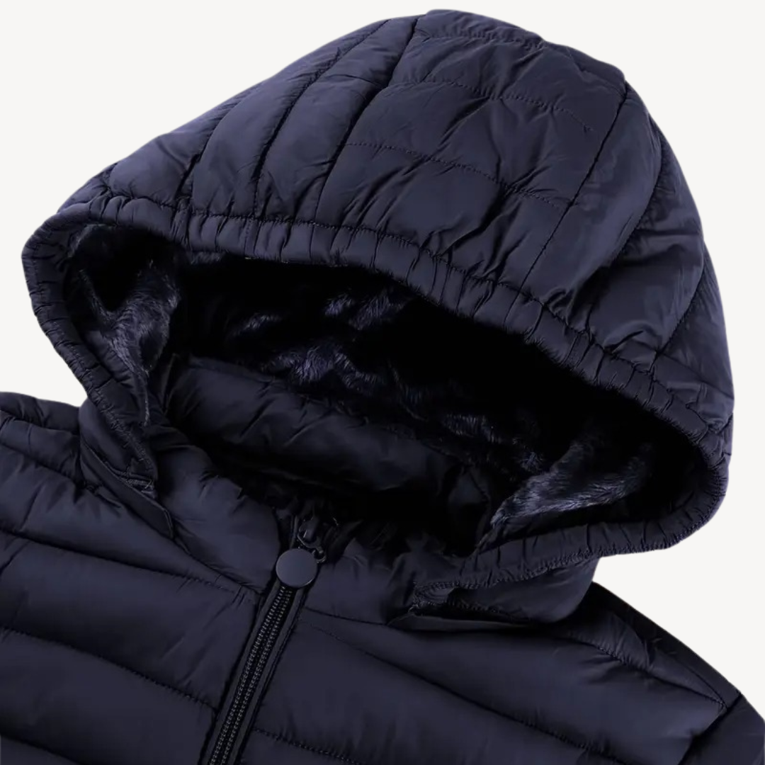 VogeLuxe | Leichte Daunenjacke mit Kapuze für Damen 8
