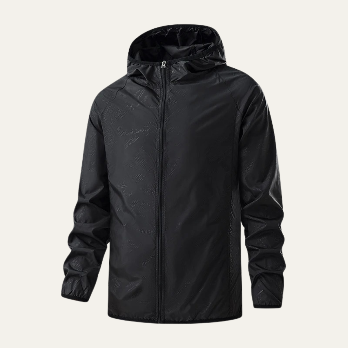 VogeLuxe | Leichte Herren-Windjacke mit Kapuze 0