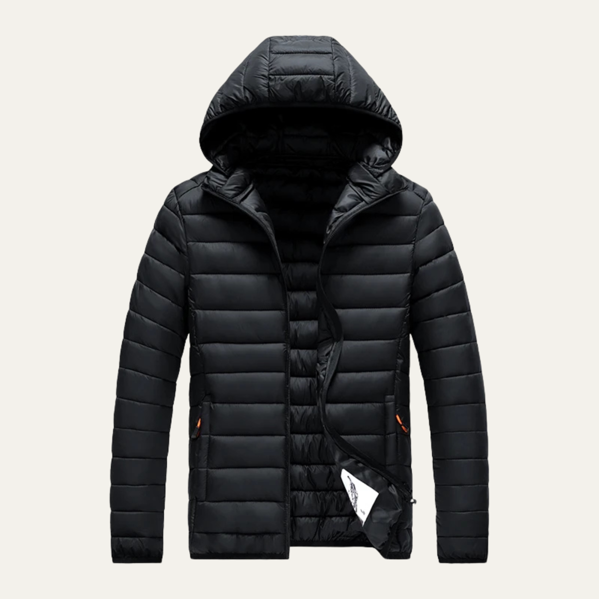VogeLuxe | Leichte Herren-Winter-Steppjacke mit Kapuze 0