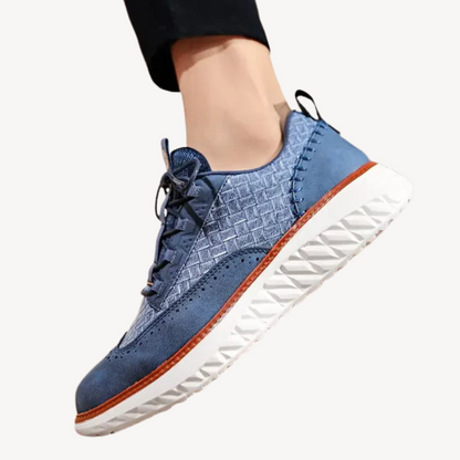 VogeLuxe | Leichte Mesh-Leder-Sneaker für Herren 1