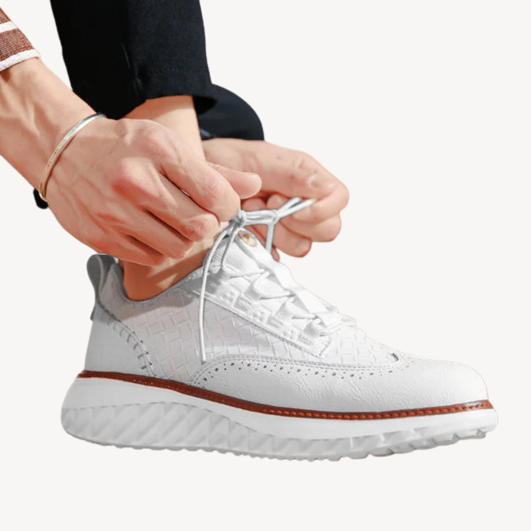 VogeLuxe | Leichte Mesh-Leder-Sneaker für Herren 3