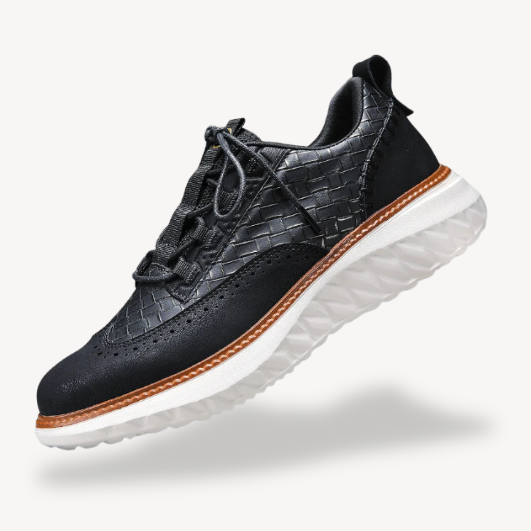 VogeLuxe | Leichte Mesh-Leder-Sneaker für Herren 8