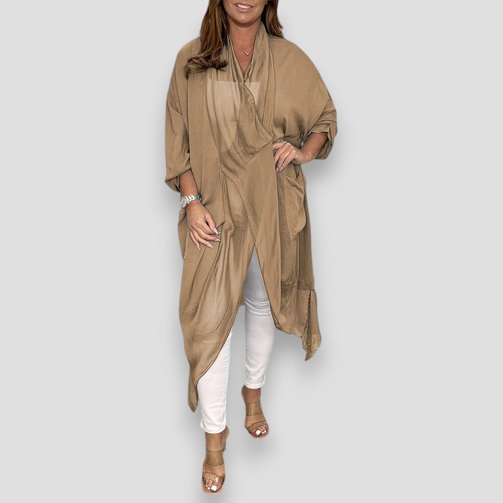 VogeLuxe | Luftige asymmetrische Bluse für Damen 3