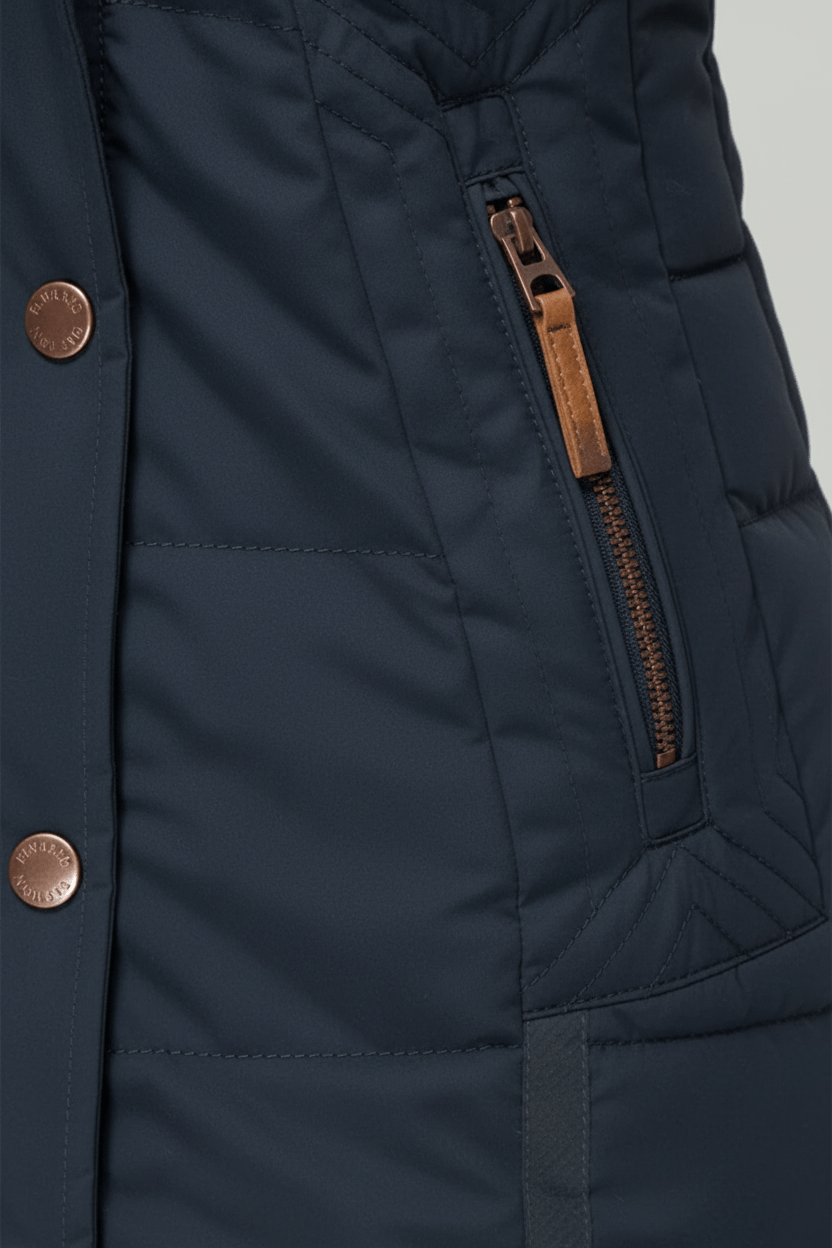 VogeLuxe | Luxuriöse Damen-Steppjacke aus Kunstpelz 7