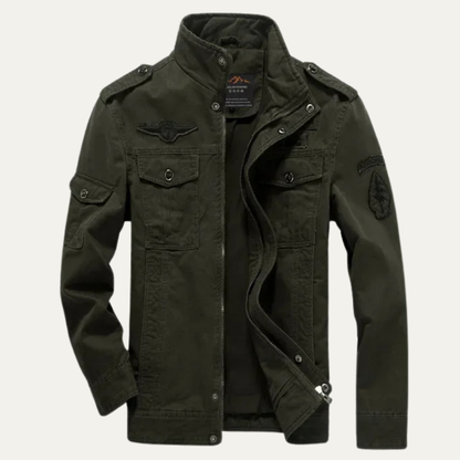 VogeLuxe | Militär-Utility-Jacke für Herren 0