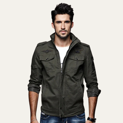 VogeLuxe | Militär-Utility-Jacke für Herren 1